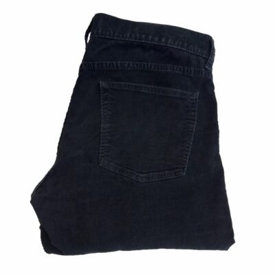 J.Crew 484 Corduroy Chinos Black Pants W34 L33 Men's Slim