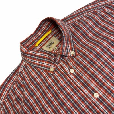 Camel Active Shirt Multicolor Plaid L Men’s Long Sleeve