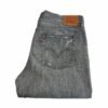 Levi’s 501 Jeans Grey W35 L32 Men’s Straight Fit Distressed