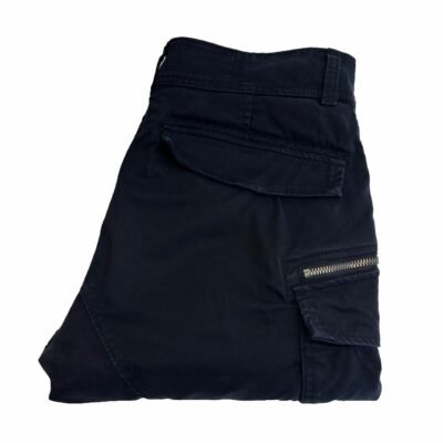 Replay Cargo Trousers Black W32 L30 Men's Slim Straight
