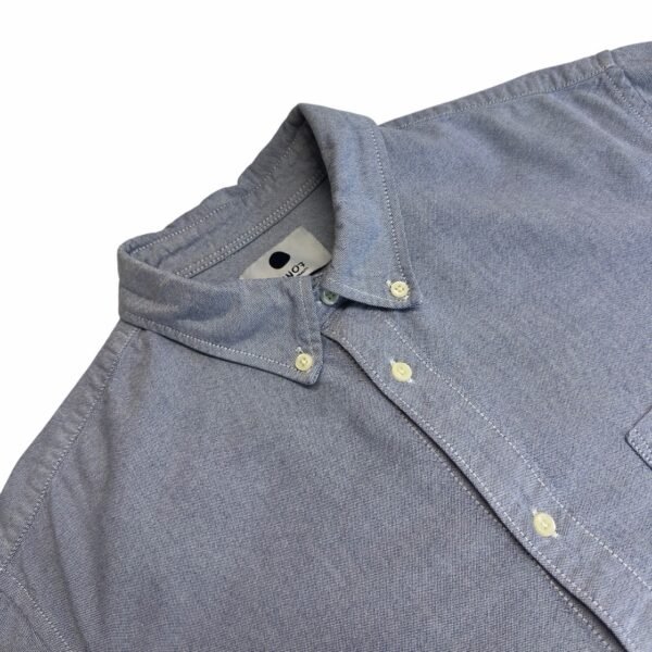 NN07 New Derek Oxford Shirt Blue M Men’s Long Sleeve