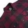 Dickies Flannel Shirt Burgundy Black M Men's Big Check Dickies Flannel Shirt Burgundy Black M Men's Big Check