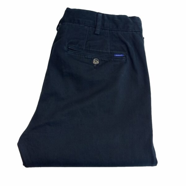 Gant Chino Navy Blue Twill W34 L32 Men’s Regular Straight
