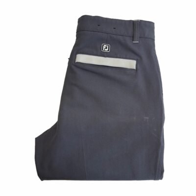 FootJoy Golf Trousers Grey W30 L29 Men’s Stretch Pleated Performance