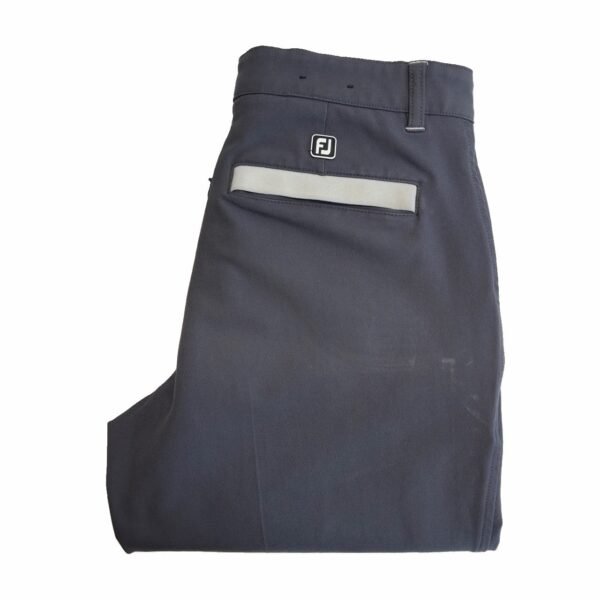 FootJoy Golf Trousers Grey W30 L29 Men’s Stretch Pleated Performance