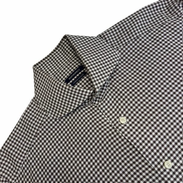 Suitsupply Check Formal Shirt 38 15 Men’s Slim Fit Cutaway
