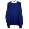 Fred Perry Sweater Blue V-Neck Merino Wool Cotton Men’s M Fred Perry Sweater Blue V-Neck Merino Wool Cotton Men’s M