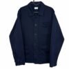 Asket The Overshirt Navy Blue Twill Organic Cotton Men’s M Asket The Overshirt Navy Blue Twill Organic Cotton Men’s M