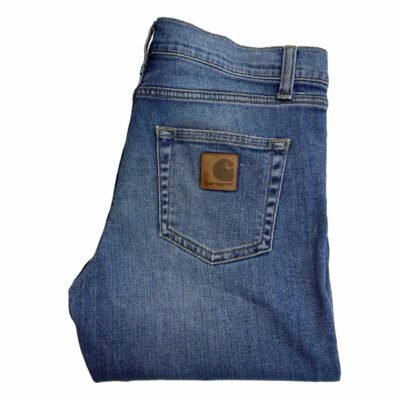 Carhartt Rebel Pant Jeans Blue Slim Tapered Stretch Men’s W31 L32